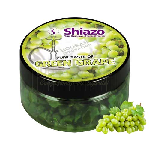 cutie cu 100g arome pentru narghilea Shiazo Green Grape